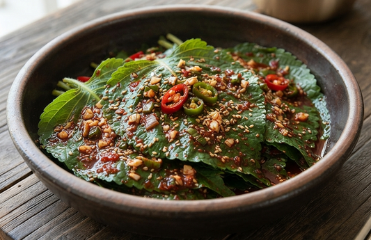 Seasoned Perilla Leaves