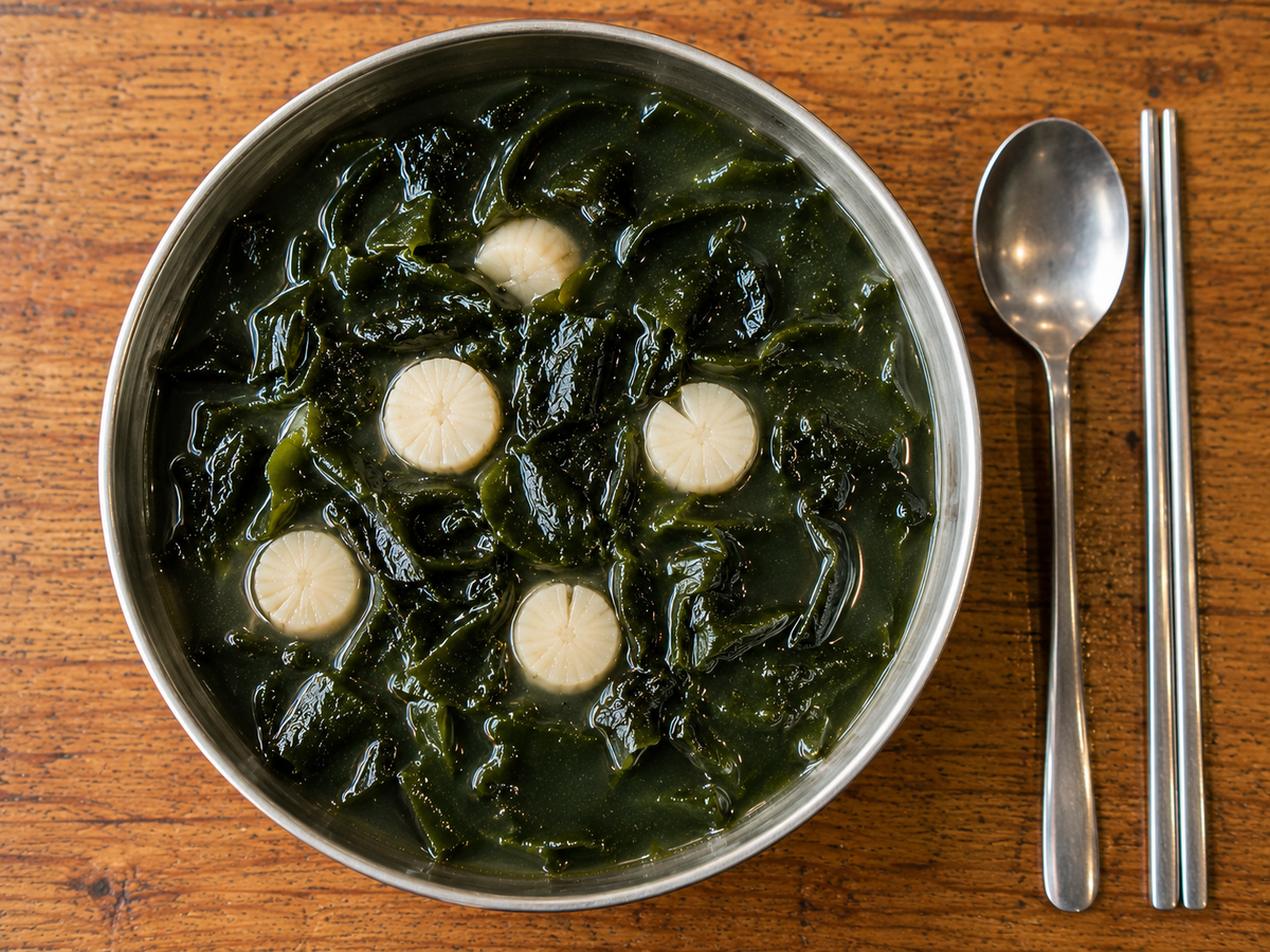 [Frozen] Scallop Seaweed Soup
